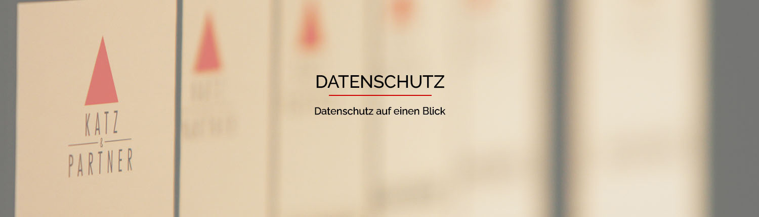 Headerbild Datenschutz, Steuerkanzlei Katz & Partner, 91126 Schwabach